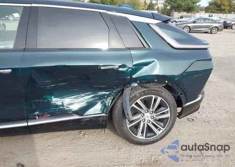 2024 Cadillac Lyriq Luxury W/1Sc z USA, uszkodzony, nr VIN 1GYKPPRK0RZ128615